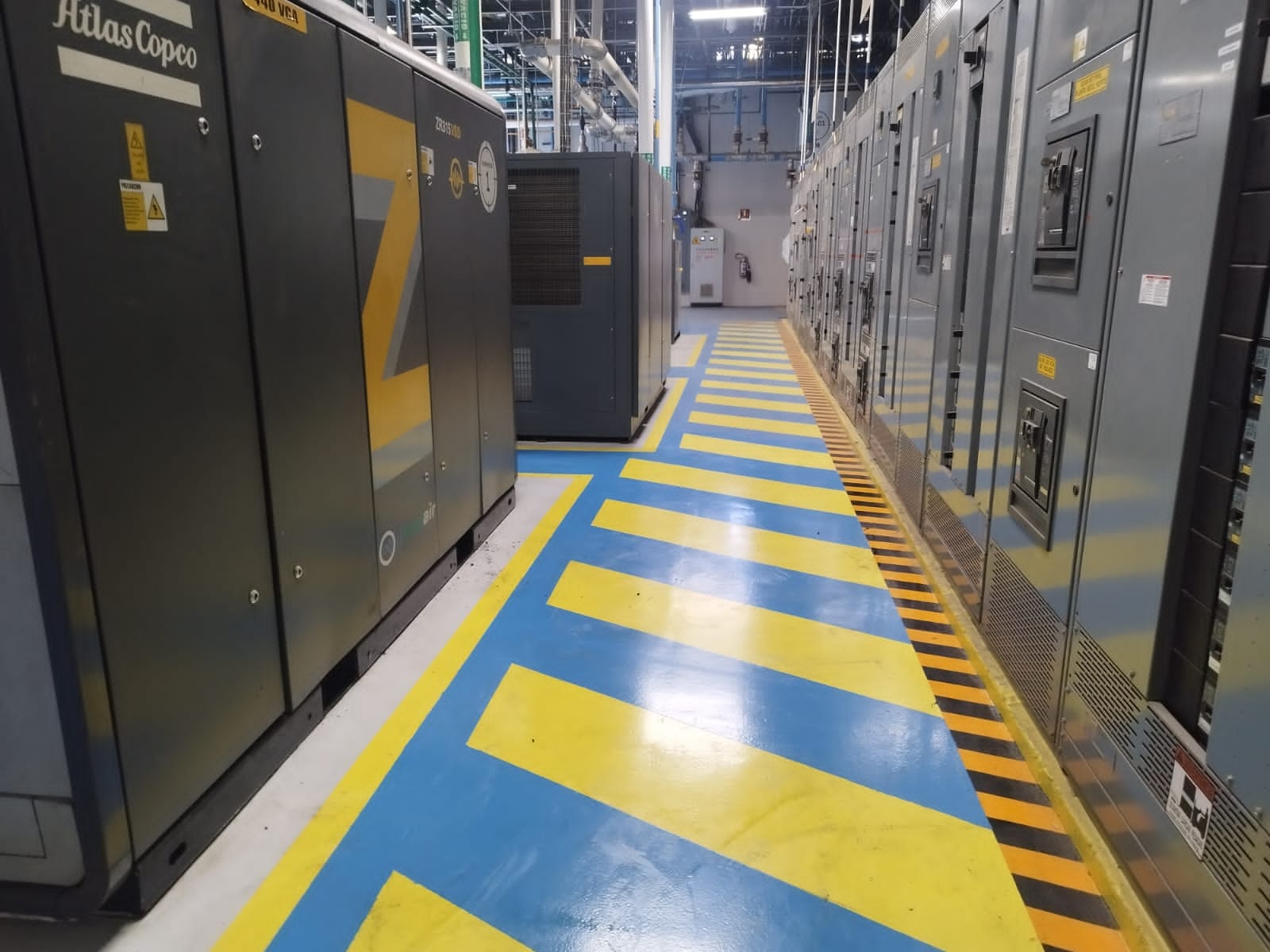 Instalación de Compresor Industrial